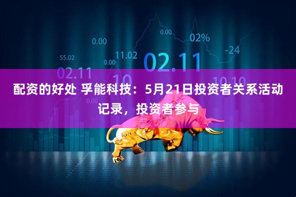 配资的好处 孚能科技：5月21日投资者关系活动记录，投资者参与